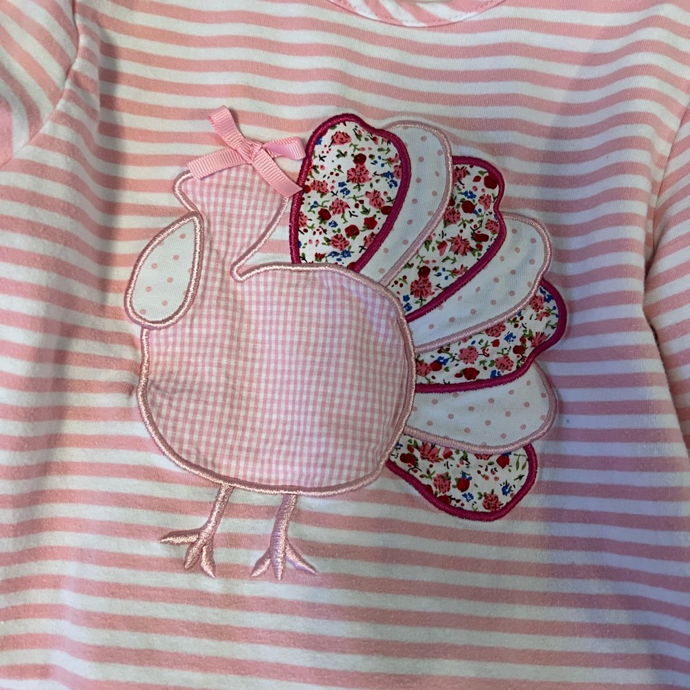 Pink Striped Kids Matching Set - Picture 2 of 3